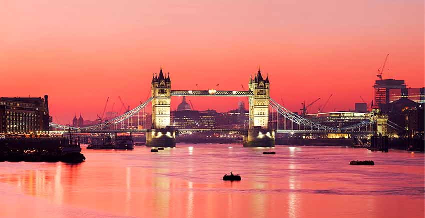 London Canvas Wall Art Canvas Print