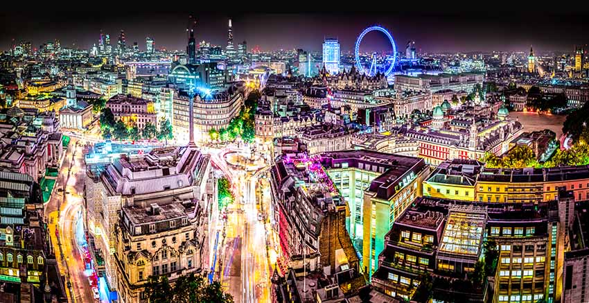 LONDON CANVAS WALL ART CANVAS PRINT
