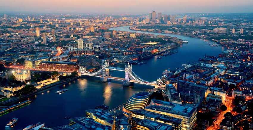 London Canvas Wall Art Canvas Print