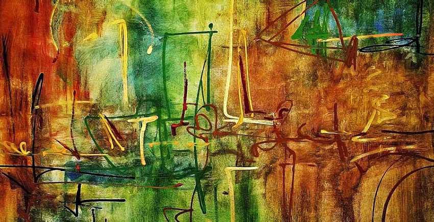 Abstract Canvas Wall Art Canvas Print