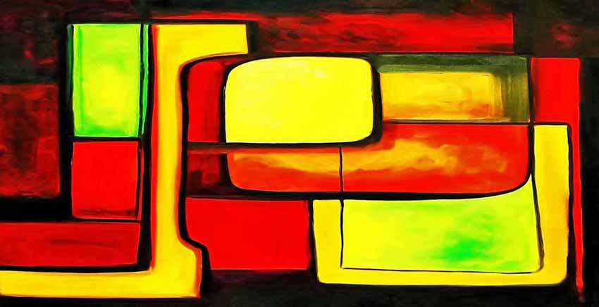 Abstract Canvas Wall Art Canvas Print