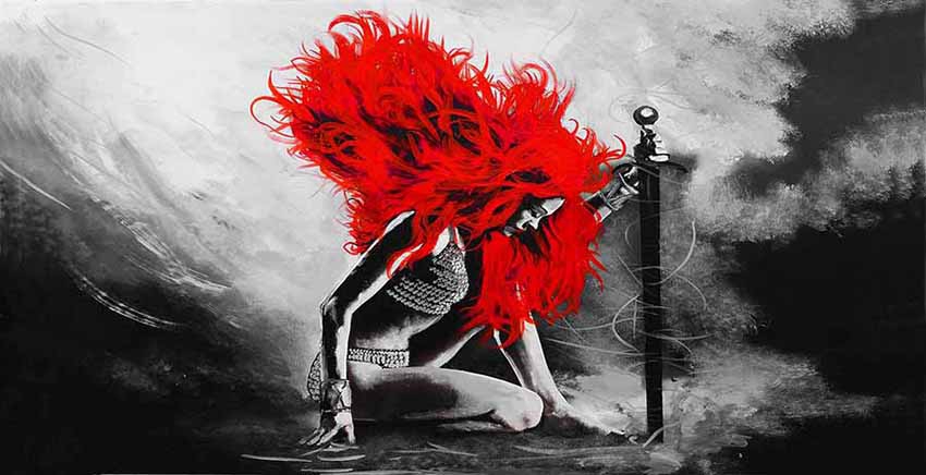 Canvas Wall Art Canvas Print Oil Paint Effect