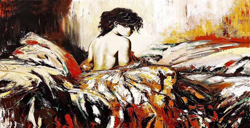 Canvas Wall Art Canvas Print Oil Paint Effect