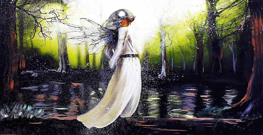 Canvas Wall Art Canvas Print Oil Paint Effect