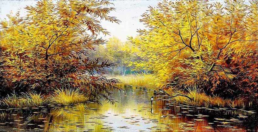 Canvas Wall Art Canvas Print Oil Paint Effect