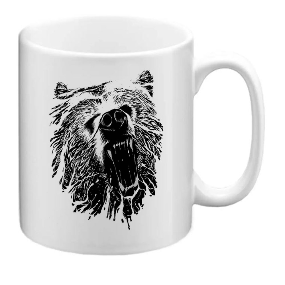 Sublimation Print Bear Mug
